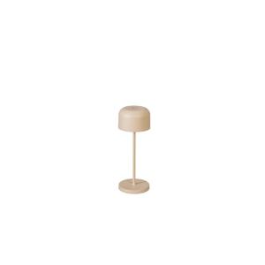 KonstSmide Oplaadbaar tafellampjeLille mini zandkleur - 7835-330