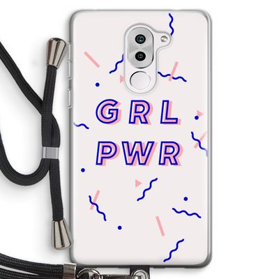 GRL PWR: Honor 6X Transparant Hoesje met koord