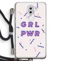 GRL PWR: Honor 6X Transparant Hoesje met koord