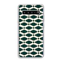 Moroccan tiles: Samsung Galaxy S10 5G Transparant Hoesje