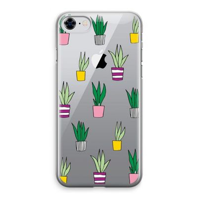 Sanseveria: iPhone 8 Transparant Hoesje