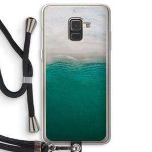 Stranded: Samsung Galaxy A8 (2018) Transparant Hoesje met koord