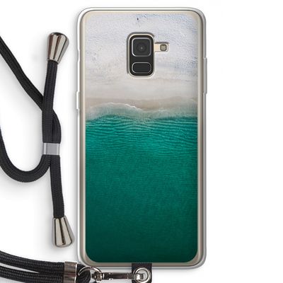 Stranded: Samsung Galaxy A8 (2018) Transparant Hoesje met koord
