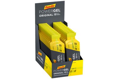 PowerBar Powergel Original Energie gel Citroen limoen x24 PowerBar Powergel Original Energie gel Citroen limoen x24