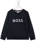 BOSS Kidswear sweat à logo imprimé - Bleu - thumbnail