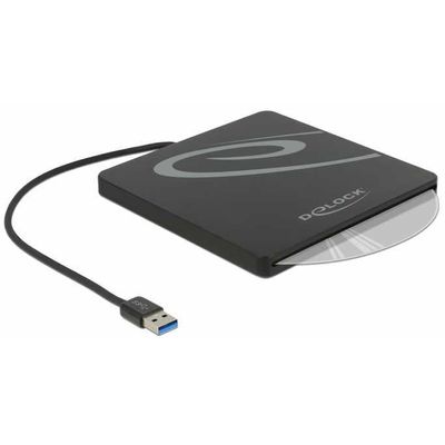 DeLOCK 42604 ODD-behuizing 13,3 cm (5.25") SATA III Zwart