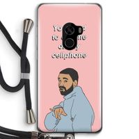 Hotline bling: Xiaomi Mi Mix 2 Transparant Hoesje met koord