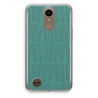 Swirls: LG K10 (2017) Transparant Hoesje