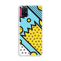 Pop Art #1: Galaxy A51 4G Transparant Hoesje
