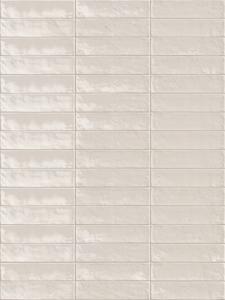 Emil Total Brick EH6D Wandtegel Brick 060X240 Bianco 9,5mm Glans