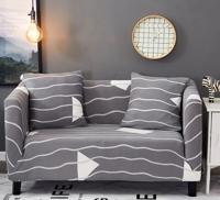Sofa covers all-inclusive slip-resistente sectionele elastische volledige Bank cover sofa cover en kussensloop specificatie: vier zits + 2 stks kusse