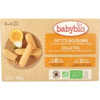 Babybio Baby koekjes 10mnd bio (120 gr) - thumbnail