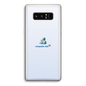 MSN: Samsung Galaxy Note 8 Transparant Hoesje