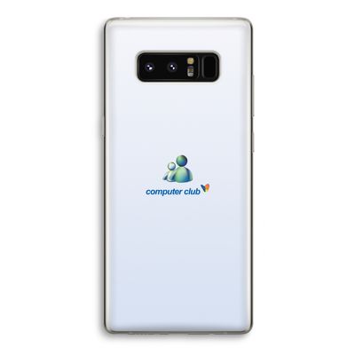MSN: Samsung Galaxy Note 8 Transparant Hoesje