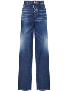 DSQUARED2 wide-leg jeans - Bleu