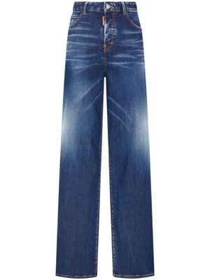 DSQUARED2 jean à coupe ample - Bleu