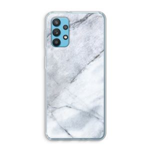 Witte marmer: Samsung Galaxy A32 4G Transparant Hoesje