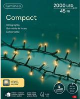 Led Compact 45 meter 2000 LED groen/soft gold Lumineo - Lumineo Led Compact 45 meter 2000 LED groen/soft gold Lumineo - Lumineo