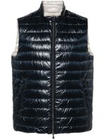 Herno gilet à design réversible - Bleu - thumbnail