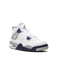 Jordan Kids baskets Air Jordan 4 'Midnight Navy' - Blanc