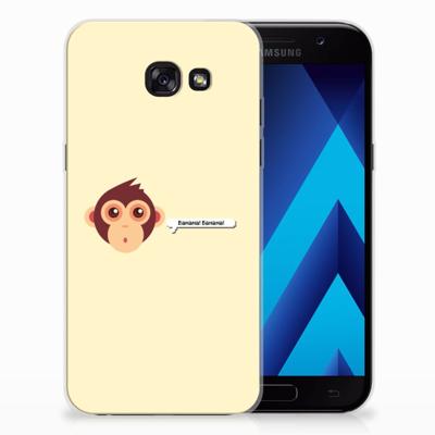 Samsung Galaxy A5 2017 Telefoonhoesje met Naam Monkey Samsung Galaxy A5 2017 Telefoonhoesje met Naam Monkey