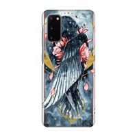 Golden Raven: Volledig geprint Samsung Galaxy S20 Hoesje