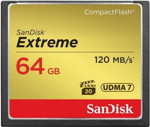 Sandisk CF geheugenkaart - 64GB - Extreme