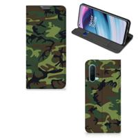 OnePlus Nord CE 5G | Hoesje met Magneet | Army Dark
