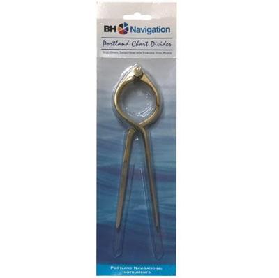 Kaartpasser - Portland Solid Brass 7 inch Single Handed Divider - Scheepspasser