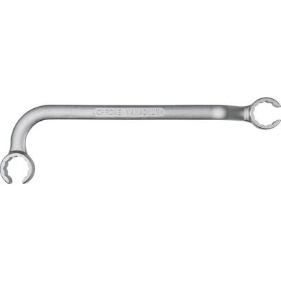 KS Tools 517.0057 Dubbele ringsleutel voor inspuitleidingen, 17 x 17 mm