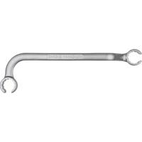 KS Tools 517.0057 Dubbele ringsleutel voor inspuitleidingen, 17 x 17 mm