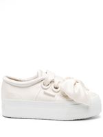 Viktor & Rolf x Superga baskets à détail de nœud - Tons neutres - thumbnail