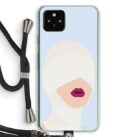 Incognito: Pixel 5a 5G Transparant Hoesje met koord