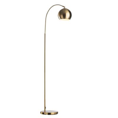 Leen Bakker - Vloerlamp Dina - Goudkleur - 148 X 24 Cm - Metaal - Goudkleurig - 53x148x24 Cm