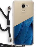 Pauw: Samsung Galaxy J6 (2018) Transparant Hoesje met koord