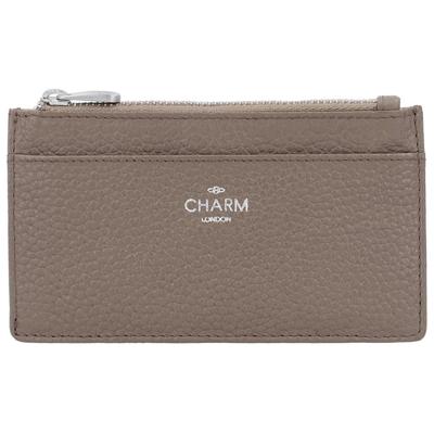 Charm London Sleuteletui & Pasjeshouder Washington Taupe