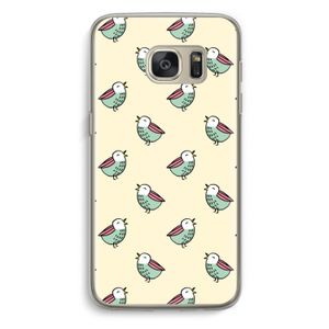 Vogeltjes: Samsung Galaxy S7 Transparant Hoesje