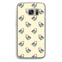 Vogeltjes: Samsung Galaxy S7 Transparant Hoesje