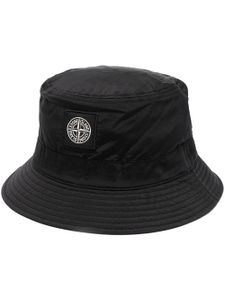 Stone Island bob à patch logo - Noir