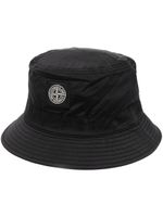 Stone Island bob à patch logo - Noir