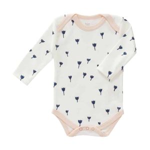 Fresk romper lange mouw Tulip indigo blue Maat