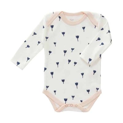 Fresk romper lange mouw Tulip indigo blue Maat
