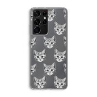 Kitten: Samsung Galaxy S21 Ultra Transparant Hoesje