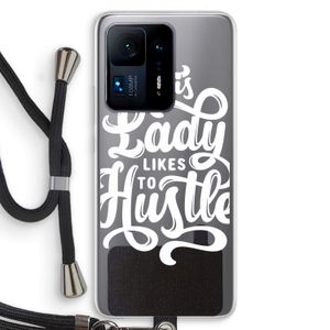 Hustle Lady: Xiaomi Mi Mix 4 Transparant Hoesje met koord