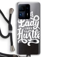 Hustle Lady: Xiaomi Mi Mix 4 Transparant Hoesje met koord