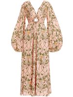 Agua By Agua Bendita robe longue Francisca Lunar - Rose