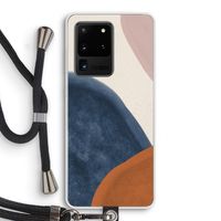 Geo #1: Samsung Galaxy S20 Ultra Transparant Hoesje met koord