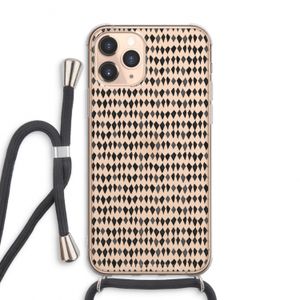 Crazy shapes: iPhone 11 Pro Max Transparant Hoesje met koord