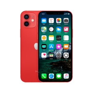 Refurbished iPhone 12 Mini 256 GB Rood Licht gebruikt