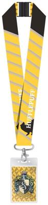 Harry Potter Deluxe Lanyard with Card Holder Hufflepuff